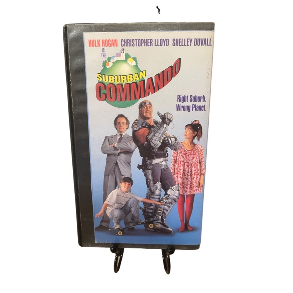Suburban Commando: Vintage VHS: Hulk Hogan classic Movie: Clamshell Case